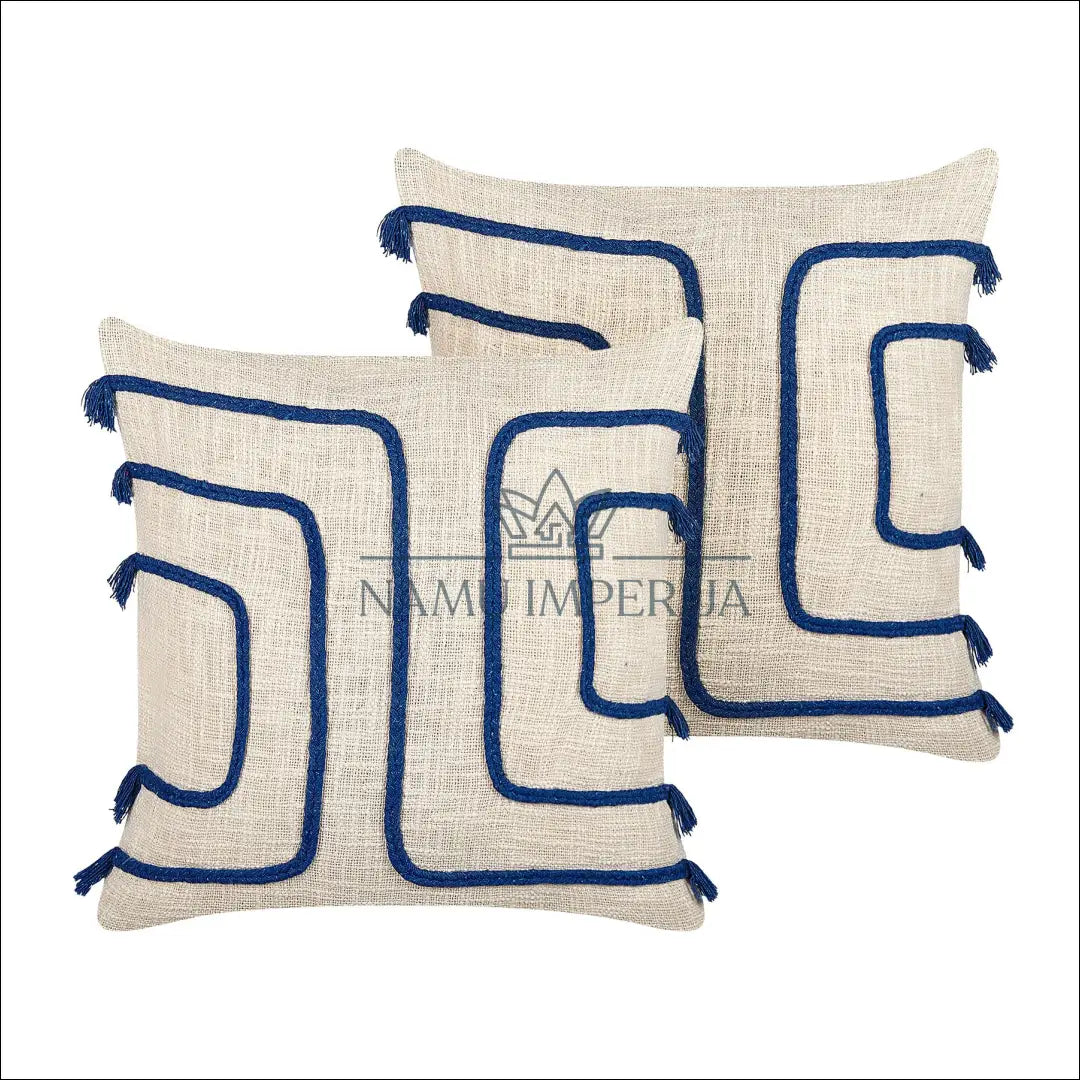 Dekoratyvinė pagalvėlė DI9161 - €12 Save 50% __label:Pristatymas 1-2 d.d., color-melyna, color-smelio, interjeras,
