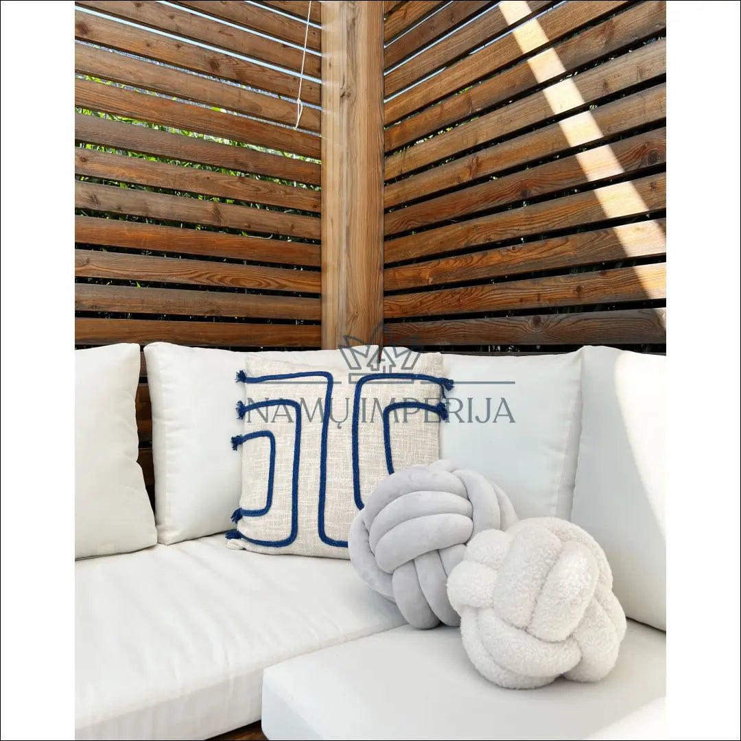 Dekoratyvinė pagalvėlė DI9161 - €12 Save 50% __label:Pristatymas 1-2 d.d., color-melyna, color-smelio, interjeras,