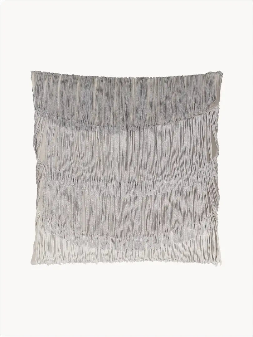 Dekoratyvinė pagalvėlė su kutais DI4302 - €20 Save 50% __label:Pristatymas 1-2 d.d., color-pilka, interjeras,