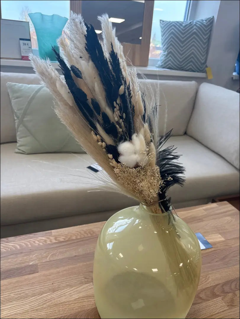 Dekoratyvinė puokštelė DI10655 - €8 Save 50% __label:Pristatymas 1-2 d.d., augalai, color-juoda, color-smelio,