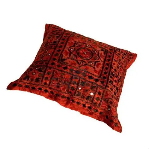Dekoratyvinė siuvinėta pagalvėlė DI9028 - €11 Save 50% __label:Pristatymas 1-2 d.d., color-oranzine, interjeras,