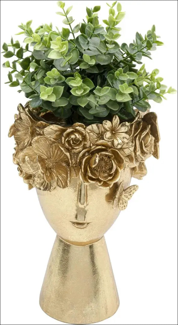 Dekoratyvinė vaza ’Kare Design’ DI10883 - €34 Save 50% 25-50, __label:Pristatymas 1-2 d.d., color-auksine, interjeras,