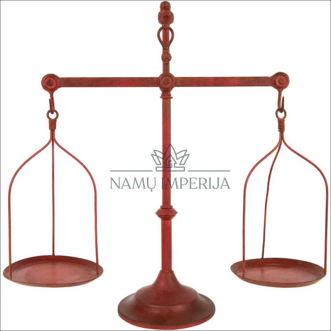 Dekoratyvinės svarstyklės DI8890 - €31 Save 50% 25-50, __label:Pristatymas 1-2 d.d., color-raudona, dekoracijos,
