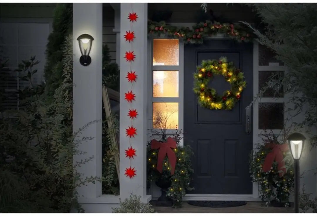 Dekoratyvinis LED vainikas DI10724 - €18 Save 50% __label:Pristatymas 1-2 d.d., color-zalia, kaledos,