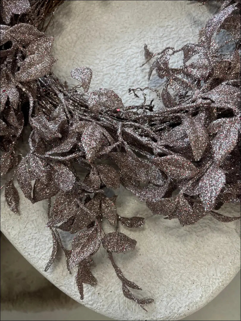 Dekoratyvinis vainikas DI10418 - €34 Save 50% 25-50, __label:Pristatymas 1-2 d.d., color-auksine, color-ruda, kaledos