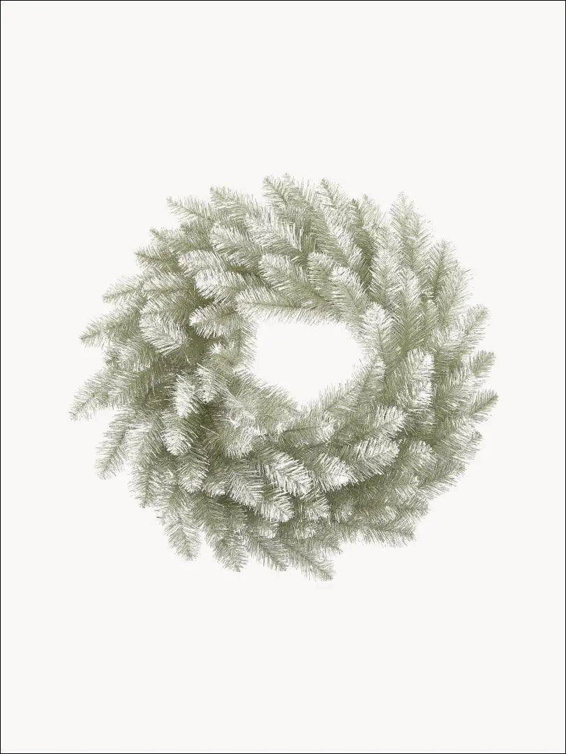 Dekoratyvinis vainikas DI4972 - €28 Save 50% 25-50, __label:Pristatymas 1-2 d.d., augalai, color-balta, color-zalia €25