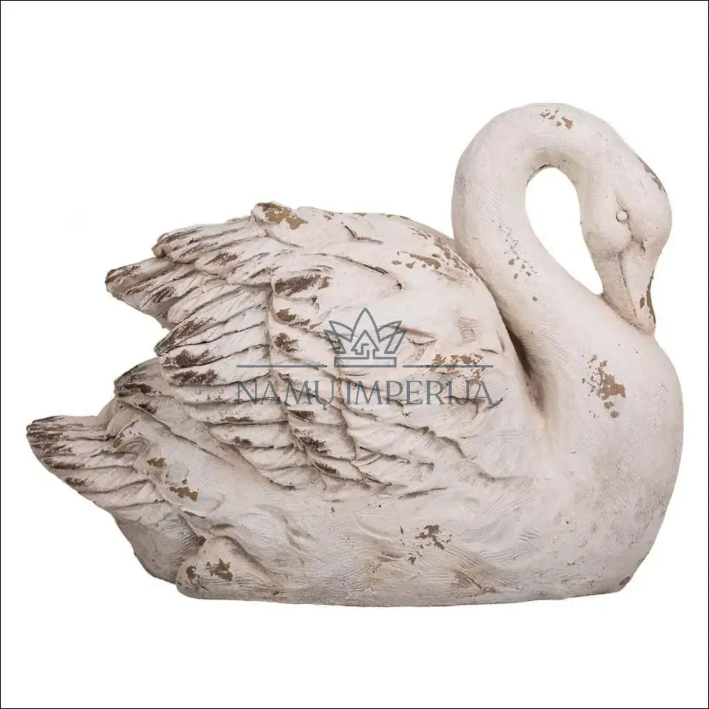 Dekoratyvinis vazonas ’Gulbė’ DI10155 - €65 Save 50% 50-100, __label:Pristatymas 1-2 d.d., color-balta, interjeras,