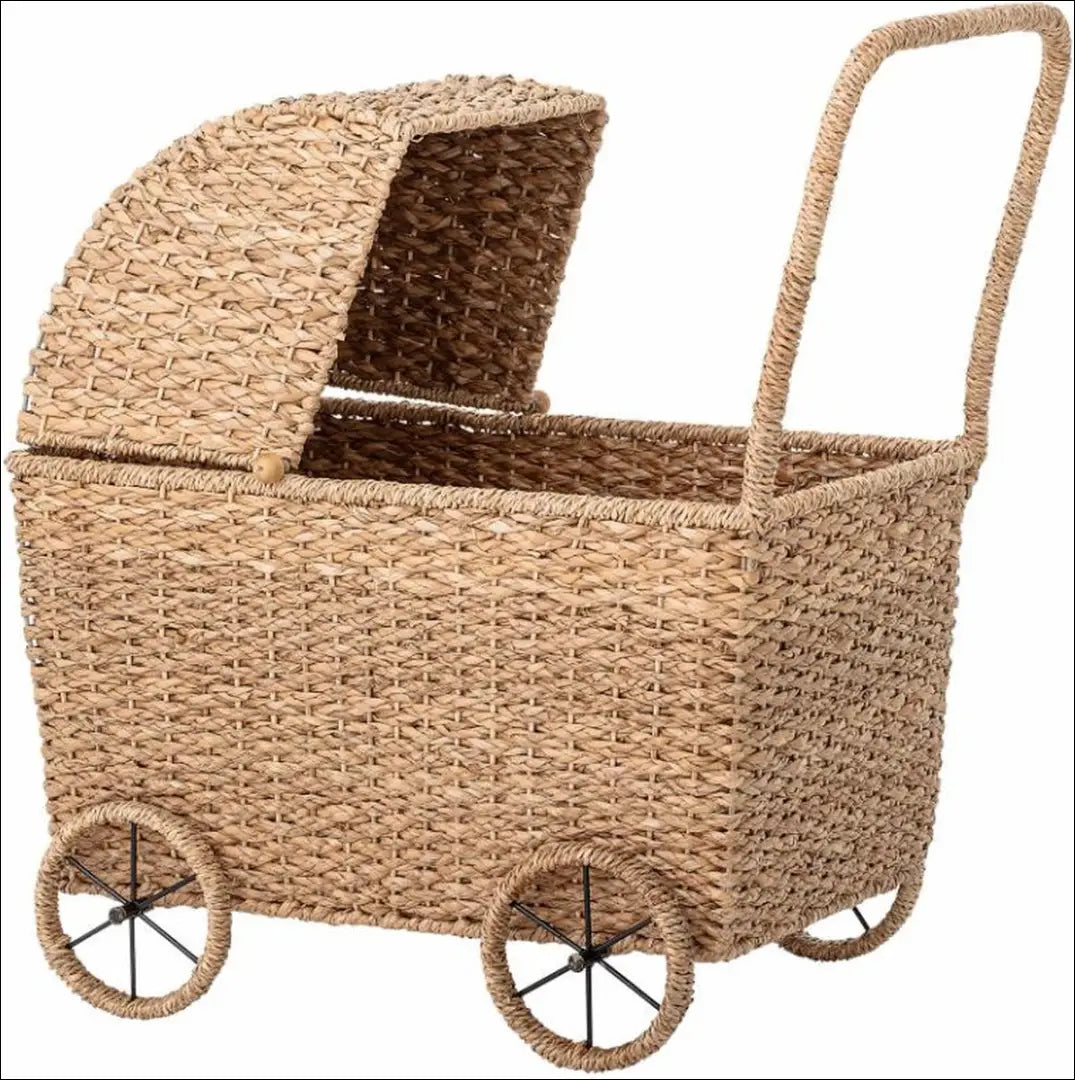 Dekoratyvinis vežimėlis DI9695 - €71 Save 55% 50-100, __label:Pristatymas 1-2 d.d., color-ruda, dekoracijos, interjeras