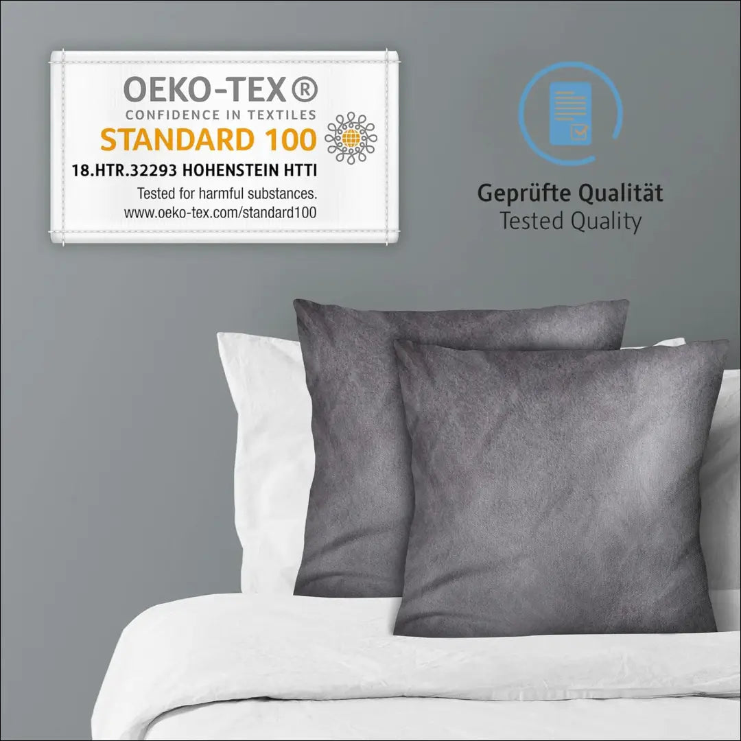 Dekoratyvinių aksominių pagalvėlių komplektas (2vnt) DI11018 - €18 Save 50% __label:Pristatymas 1-2 d.d., color-pilka,