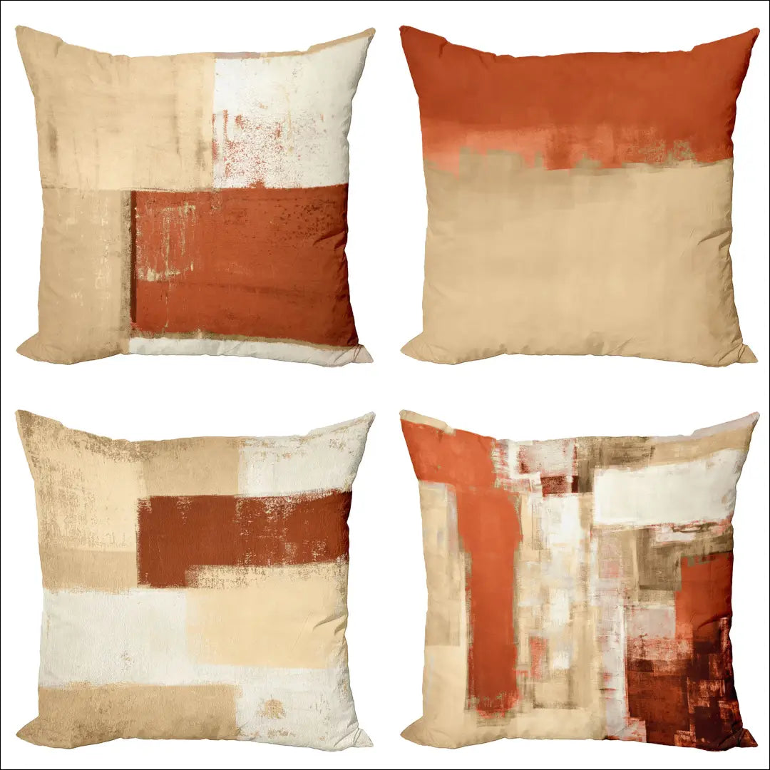 Dekoratyvinių pagalvėlių komplektas (4vnt) DI11802 - €15 Save 55% __label:Pristatymas 1-2 d.d., color-oranzine,