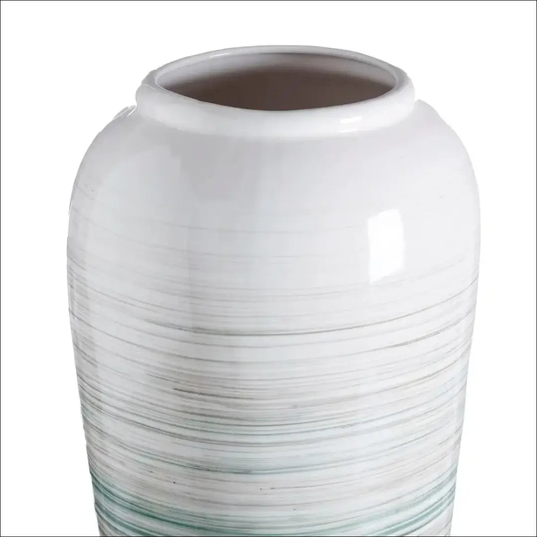Didelė vaza DI9409 - €79 Save 55% 50-100, __label:Pristatymas 1-2 d.d., color-balta, color-turkis, interjeras €50