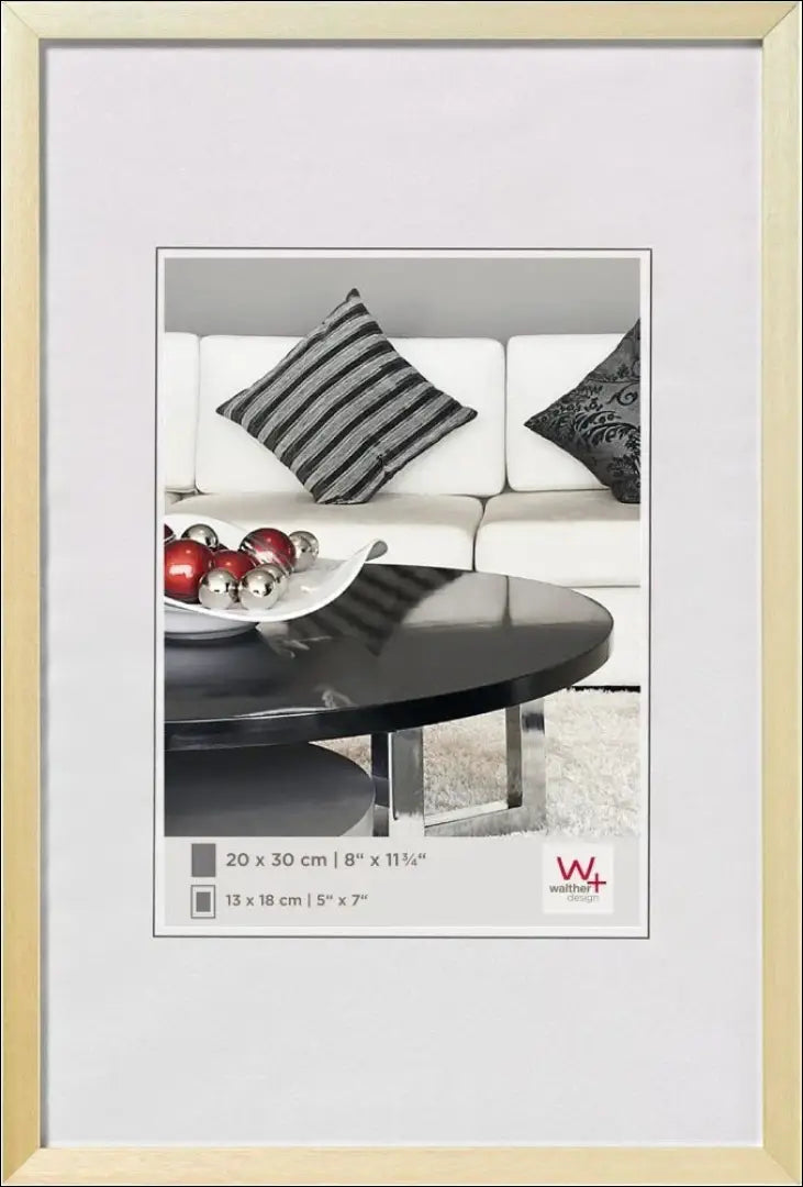 Didelis nuotraukų rėmelis DI9405 - €21 Save 55% __label:Pristatymas 1-2 d.d., color-auksine, interjeras,
