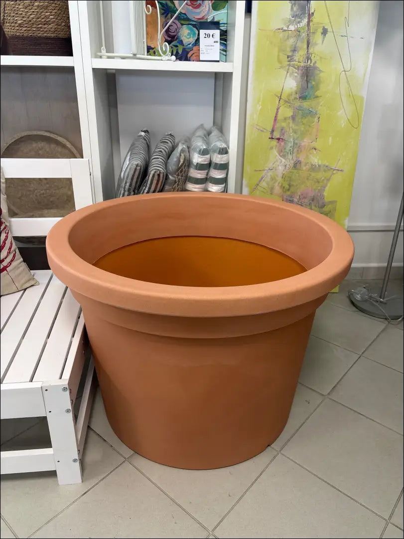 Didelis vazonas DI8465 - €210 Save 55% __label:Pristatymas 1-2 d.d., color-ruda, interjeras, material-plastikas,