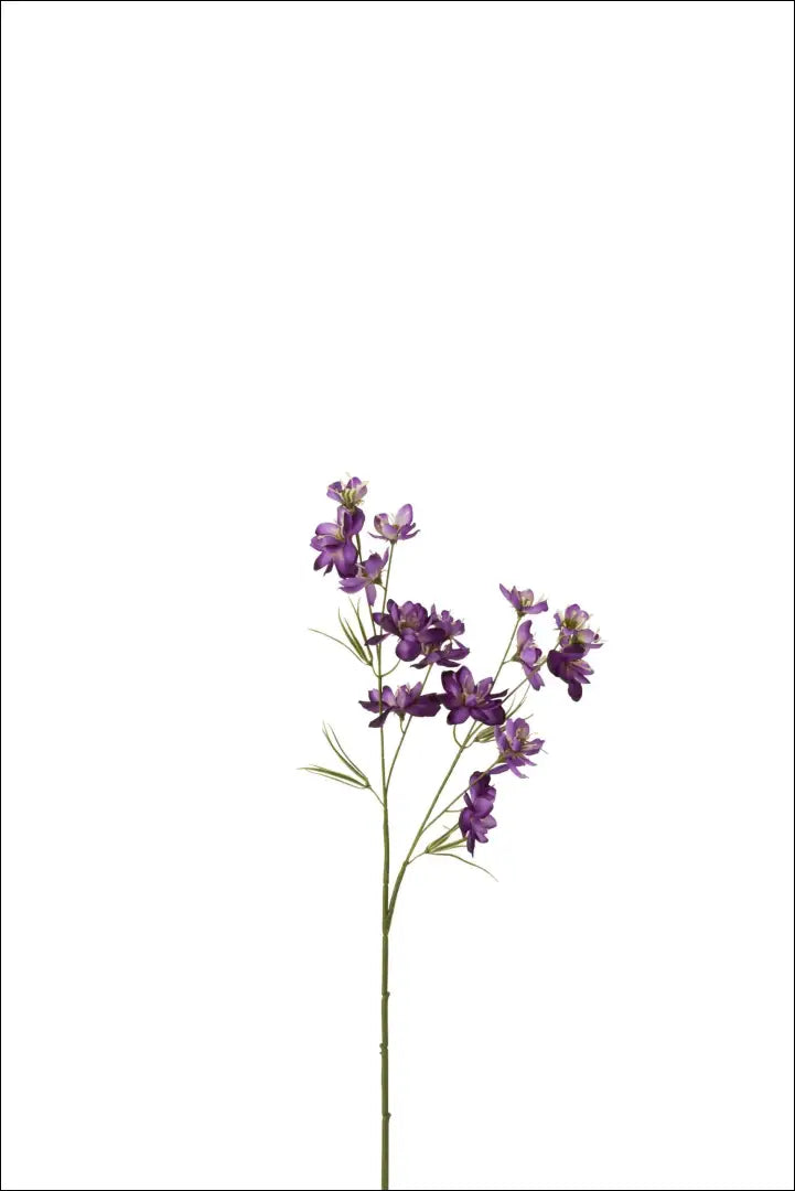 Dirbtinė gėlė (2vnt) DI6001 - €8 Save 70% __label:Pristatymas 1-2 d.d., augalai, color-violetine, color-zalia,
