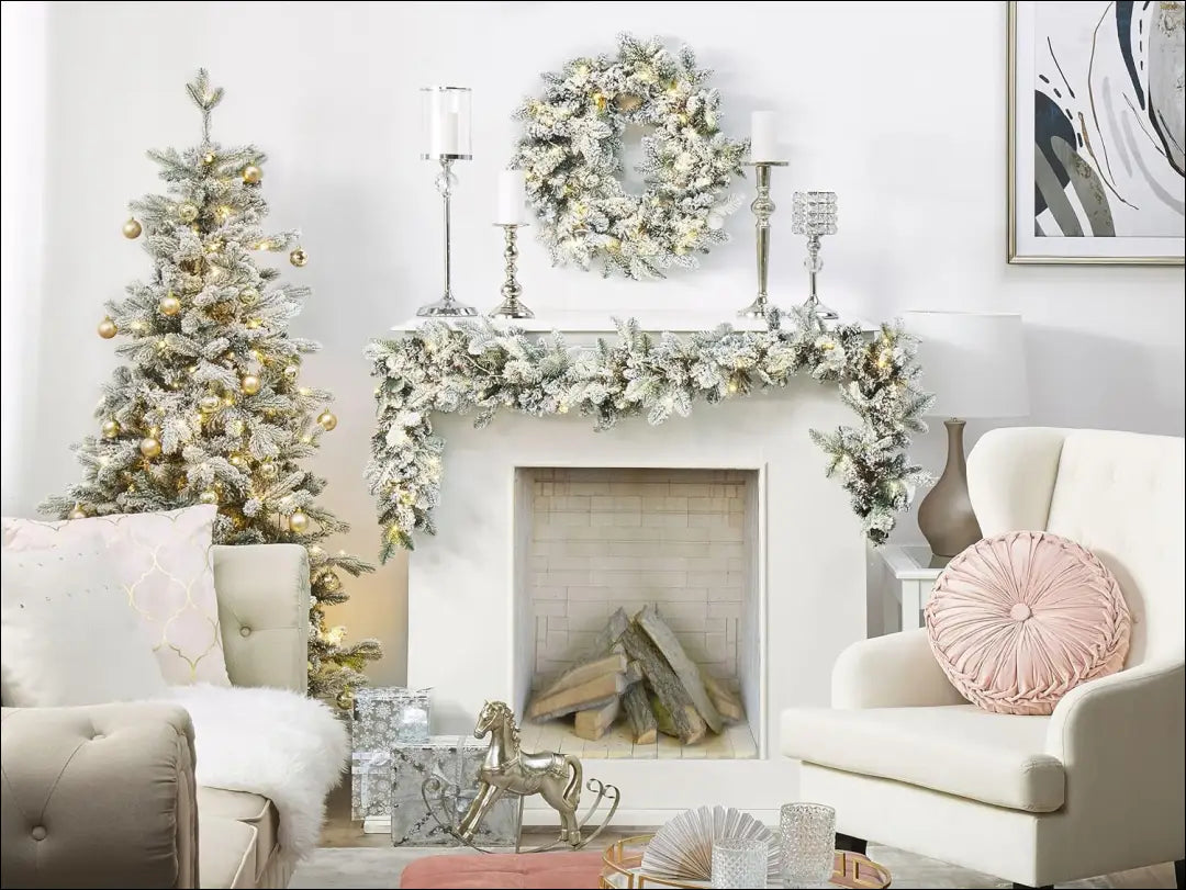 Dirbtinė kalėdinė girlianda DA0267 - €33 Save 50% 25-50, __label:Pristatymas 1-2 d.d., kaledos €25 to €50 Garlands