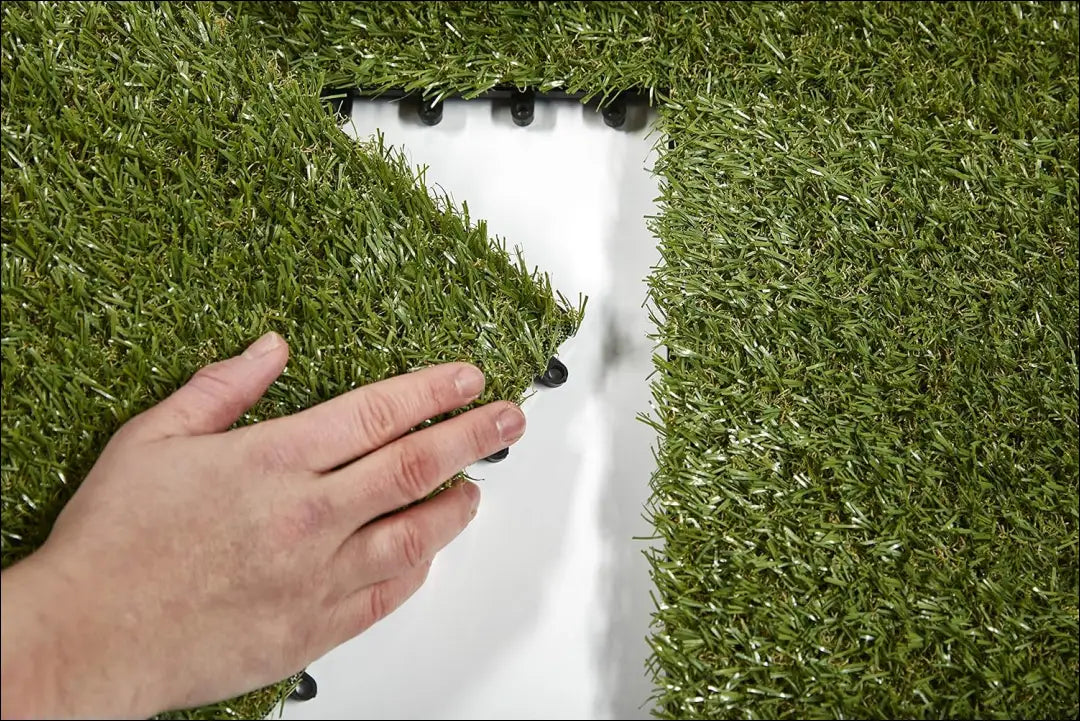 Dirbtinės žolės plytelės (10vnt) LI853 - €28 Save 50% 25-50, __label:Pristatymas 1-2 d.d., color-zalia, kita, lauko