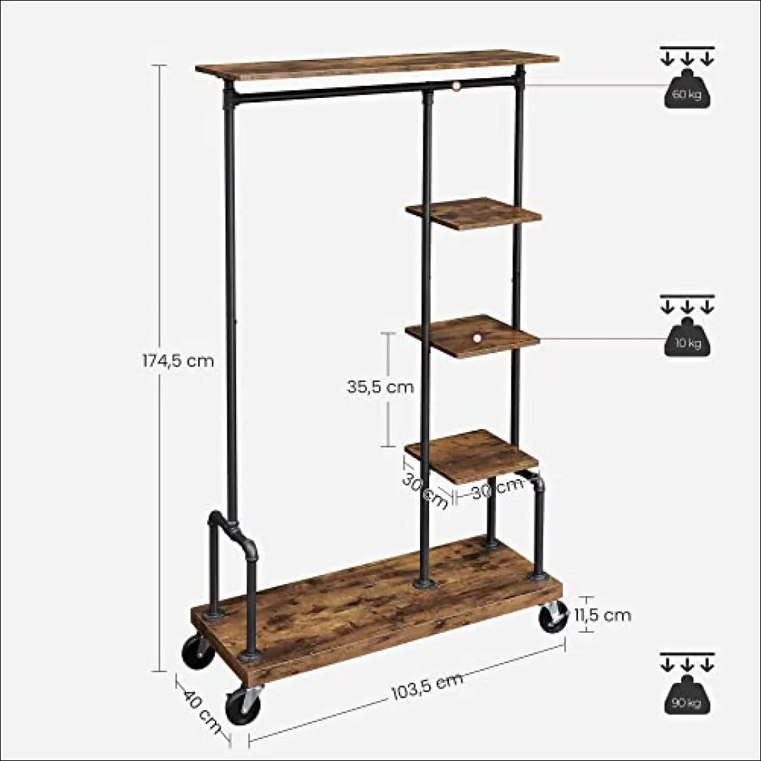 Drabužių kabykla SM271 - €147 Save 40% 100-200, __label:Pristatymas 5-14 d.d., drabuziu-kabykla, kabykla, notouch30