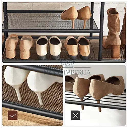 Drabužių kabykla su batų lentynomis SM237 - €113 Save 40% 100-200, __label:Pristatymas 5-14 d.d., notouch30, song,