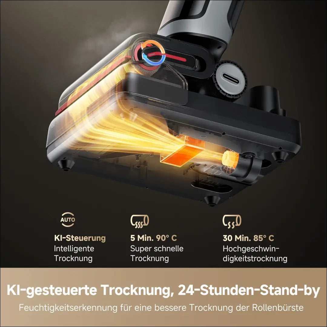 „Dreame H15 Pro Heat“ drėgno ir sauso valymo dulkių siurblys SP330 - €350 Save 50% __label:Pristatymas 1-2 d.d.,