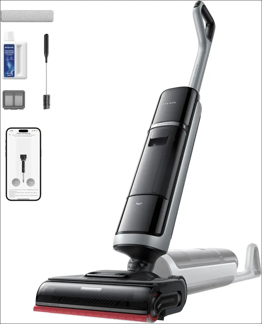 „Dreame H15 Pro Heat“ drėgno ir sauso valymo dulkių siurblys SP330 - €350 Save 50% __label:Pristatymas 1-2 d.d.,