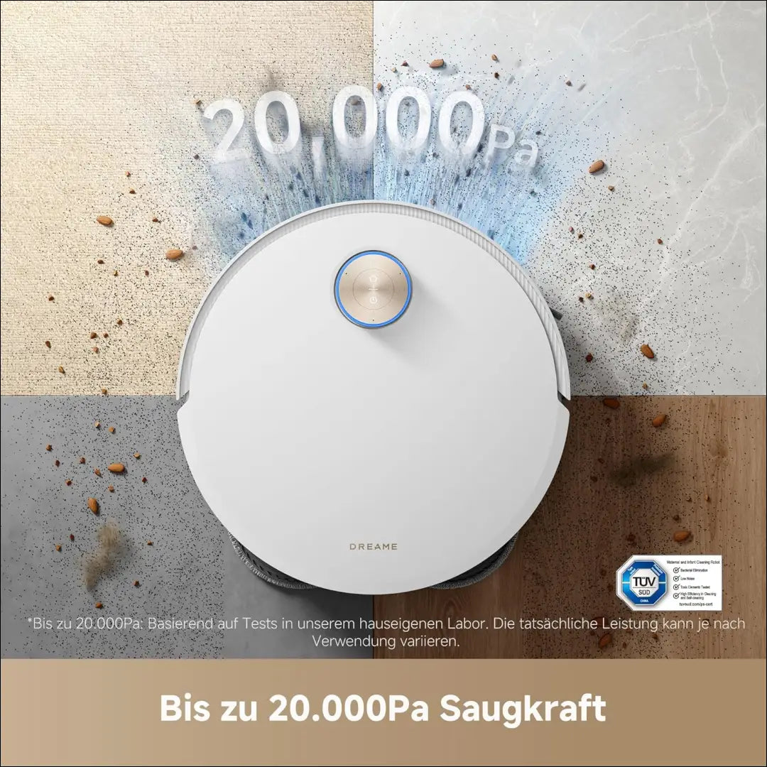 “Dreame X50 Ultra Complete” robotinis dulkių siurblys su šluostymo funkcija SP262 - €580 Save 50% __label:Pristatymas