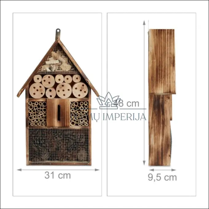 Drugelių/Bičių namelis DA0029 - €18 Save 50% __label:Pristatymas 1-2 d.d., lauko, lauko-kita, under-25 Iki €25 | Namų