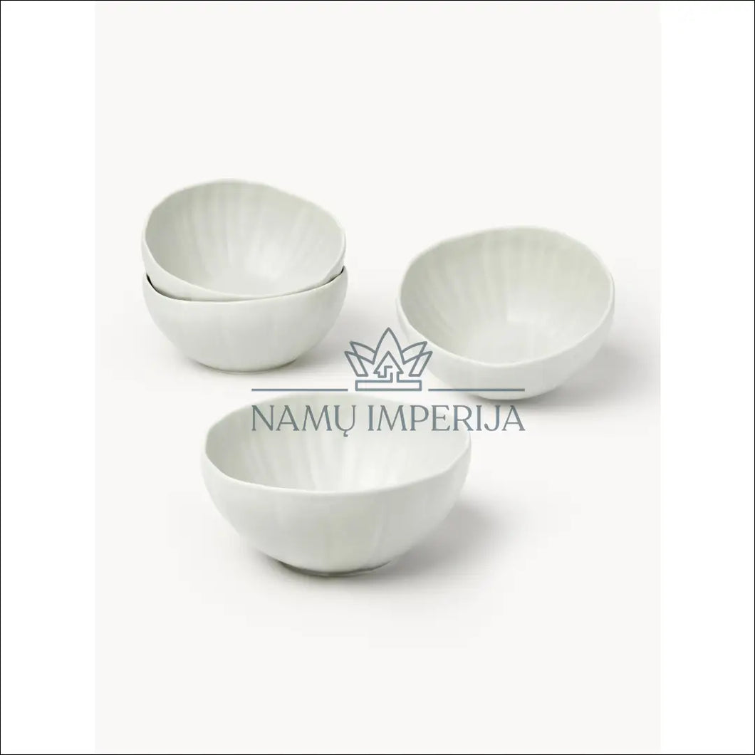 Dubenėlių komplektas (4vnt) DI4503 - €18 Save 50% color-pilka, dubeneliai, indai, interjeras, material-porcelianas