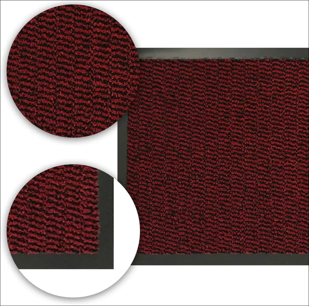 Durų kilimėlis RU1591 - €9 Save 50% __label:Pristatymas 1-2 d.d., color-juoda, color-raudona, kilimai, kita Kilimai