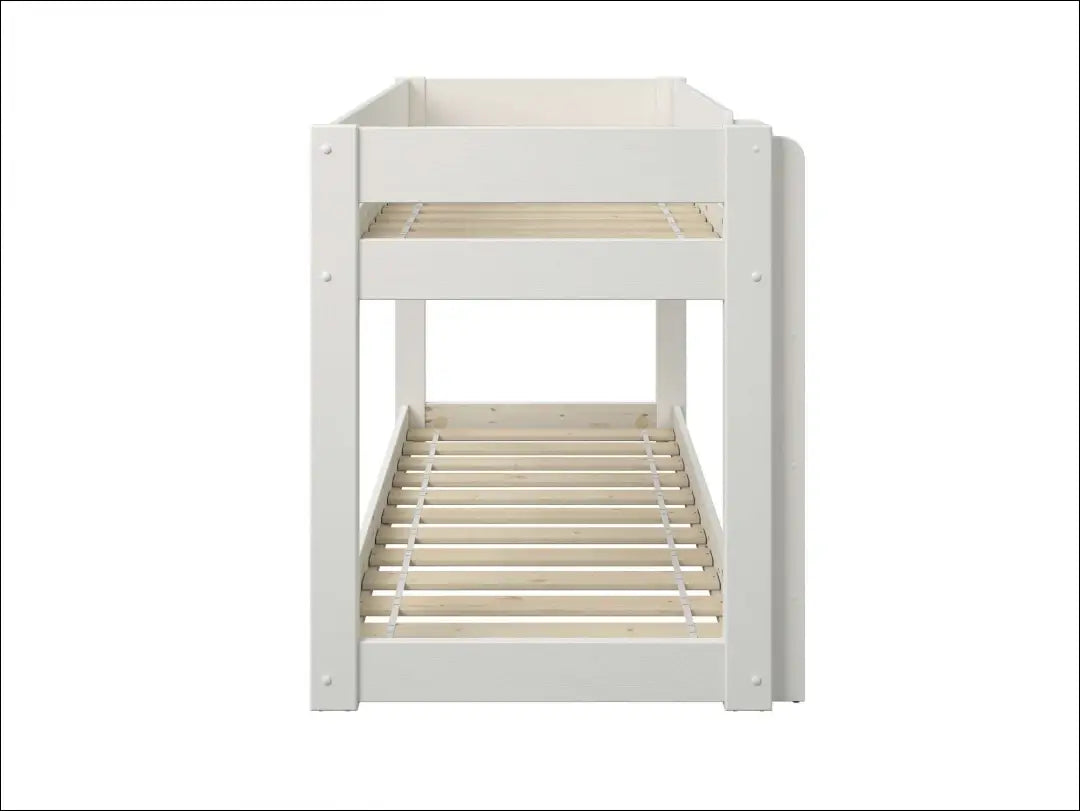 Dviaukštė lovytė GI690 - €165 Save 50% 100-200, __label:Pristatymas 1-2 d.d., color-balta, lovos-miegamojo,