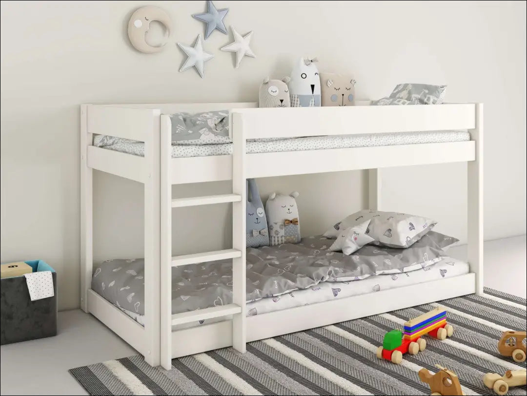 Dviaukštė lovytė GI882 - €210 Save 50% __label:Pristatymas 1-2 d.d., color-balta, lovos-miegamojo,