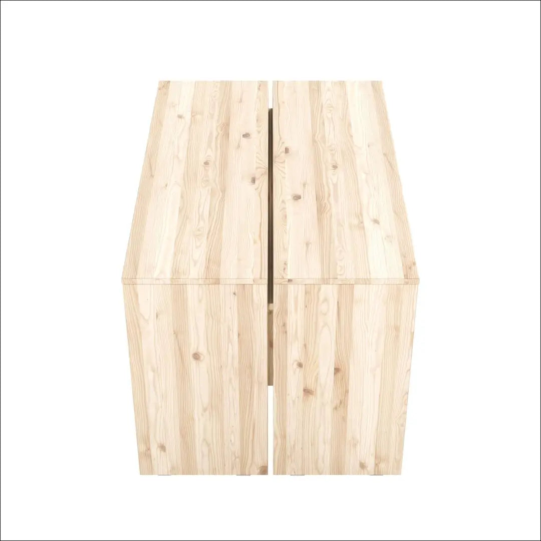 Dviejų dalių valgomojo stalas VI1478 - €260 Save 50% __label:Pristatymas 1-2 d.d., color-ruda, material-medzio-masyvas,