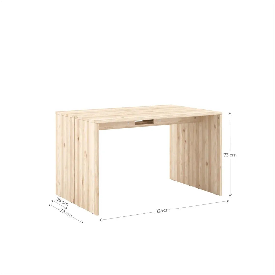 Dviejų dalių valgomojo stalas VI1478 - €260 Save 50% __label:Pristatymas 1-2 d.d., color-ruda, material-medzio-masyvas,