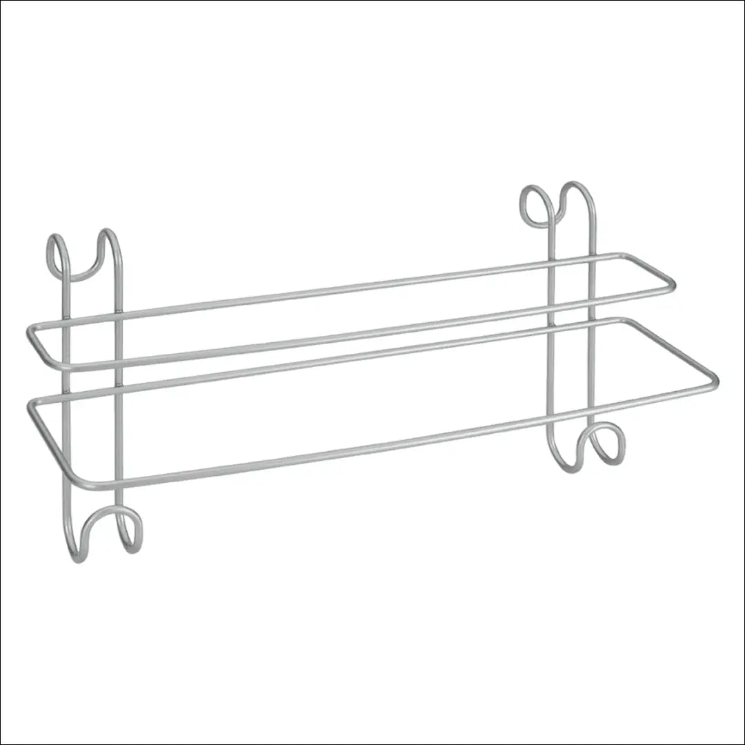 Dvigubas rankšluosčių laikiklis DI10888 - €9 Save 50% __label:Pristatymas 1-2 d.d., color-sidabrine, drabuziu-kabykla,