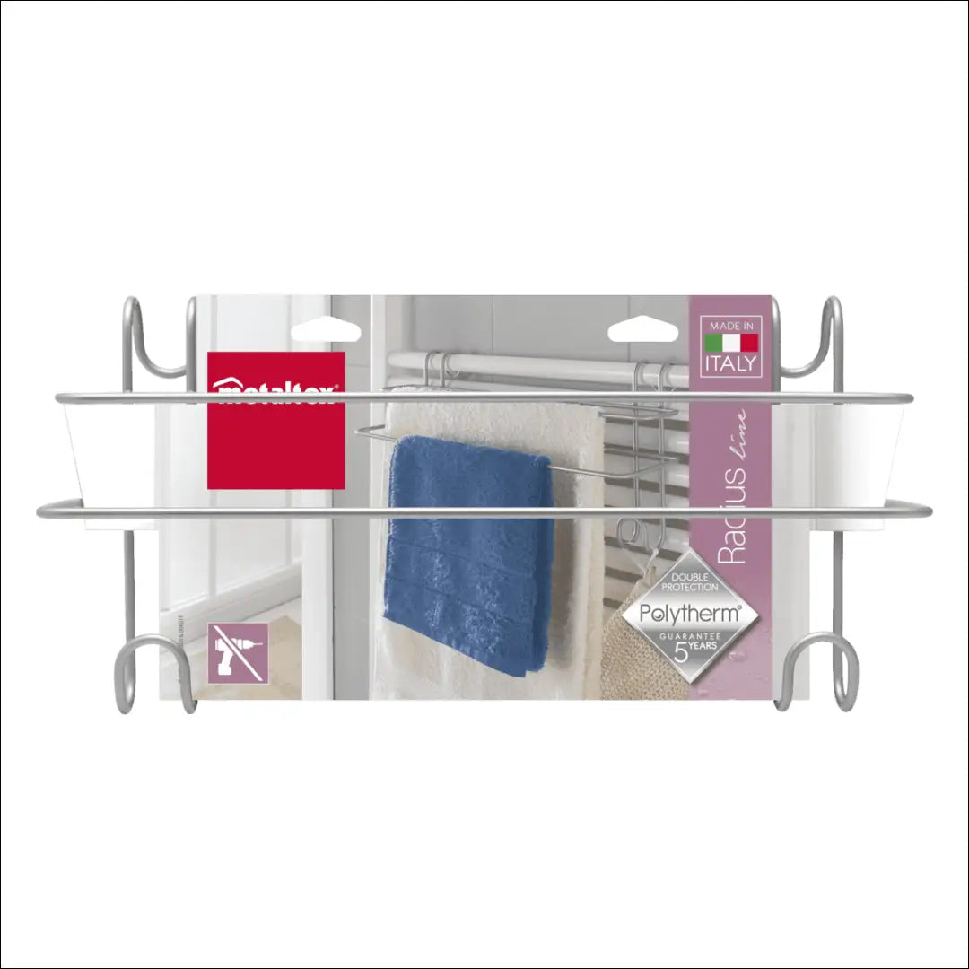 Dvigubas rankšluosčių laikiklis DI10888 - €9 Save 50% __label:Pristatymas 1-2 d.d., color-sidabrine, drabuziu-kabykla,