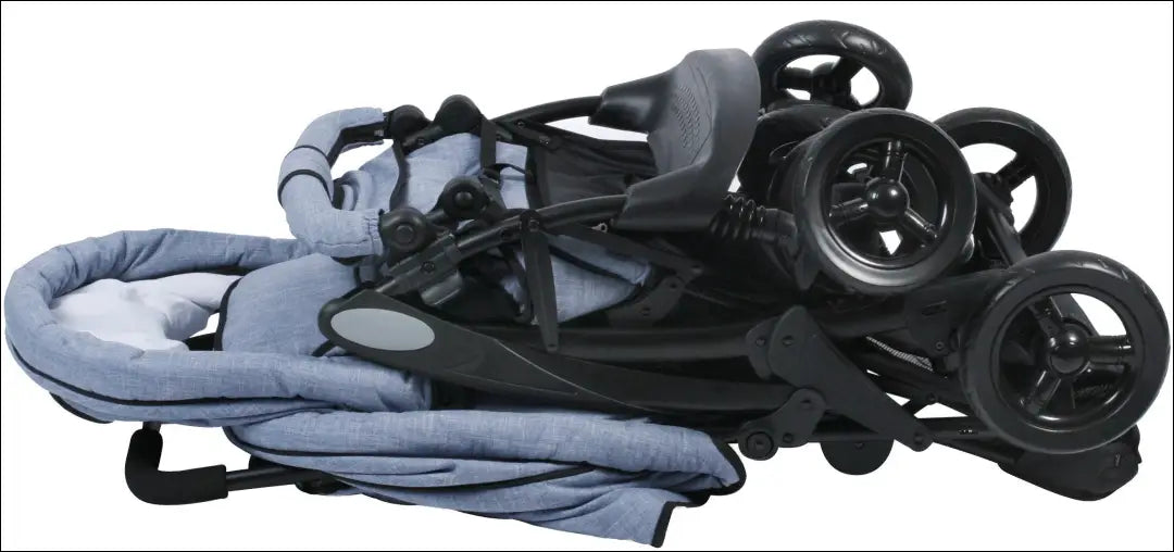 Dvigubas vežimėlis “Chic4Baby” KI1837 - €240 Save 50% __label:Pristatymas 1-2 d.d., color-melyna, kita, over-200,