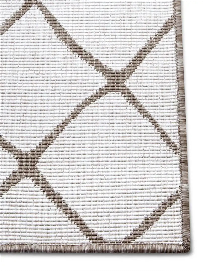 Dvipusis kilimas RU948 - €85 Save 50% 50-100, __label:Pristatymas 1-2 d.d., color-kremas, color-ruda,