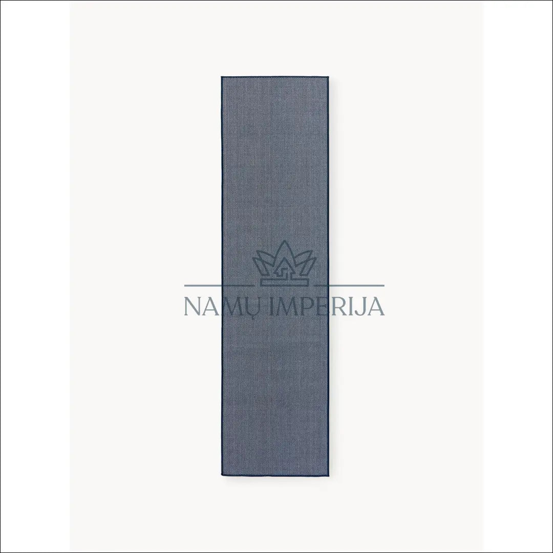 Dvipusis kiliminis takas RU860 - 25-50, __label:Pristatymas 1-2 d.d., color-melyna, color-pilka, Dydis-80-x-150-cm