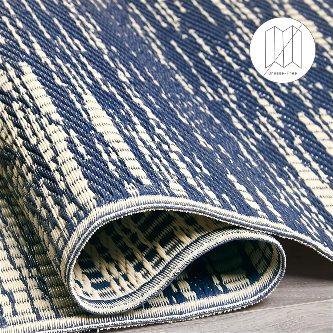 Dvipusis lauko kilimas RU1068 - €65 Save 50% 50-100, __label:Pristatymas 1-2 d.d., color-melyna, kilimai, 150 cm x 240