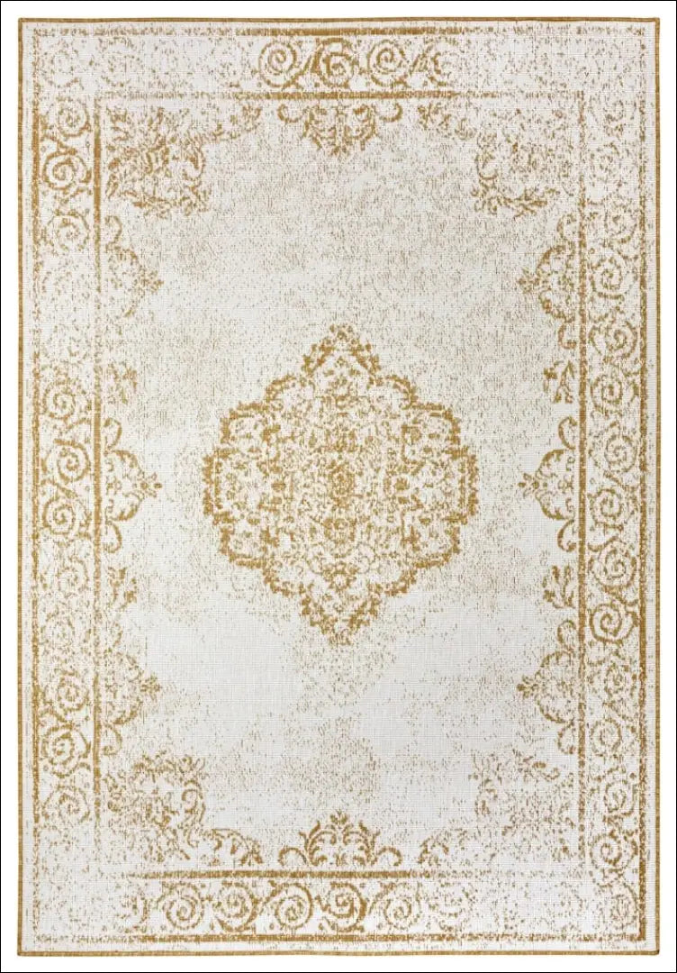 Dvipusis lauko/terasos kilimas RU1561 - €182 Save 50% 100-200, __label:Pristatymas 1-2 d.d., color-geltona,