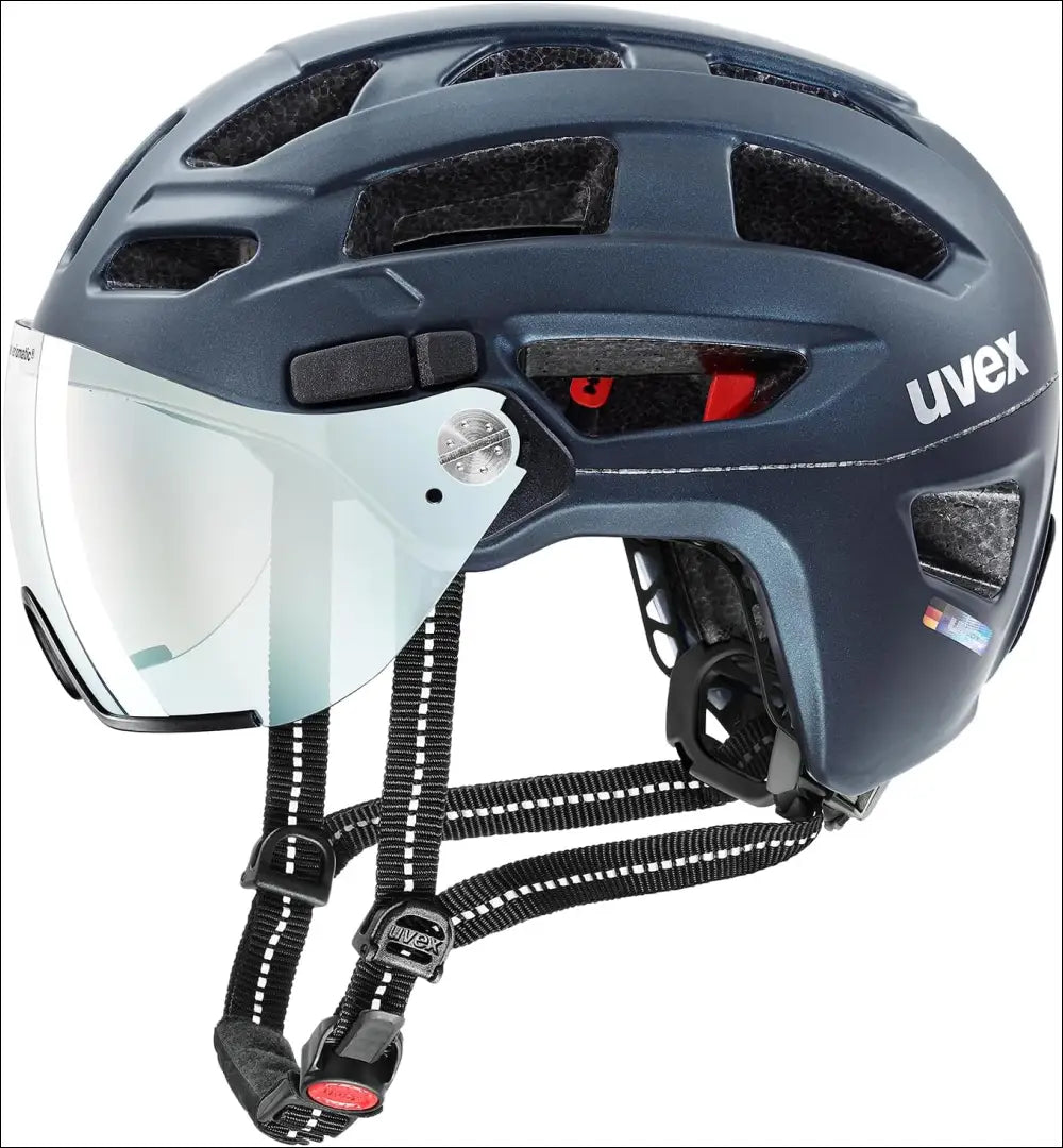 Dviračio šalmas su apsauginiu skydeliu “Uvex finale visor V” SP057 - €135 Save 30% 100-200, __label:Pristatymas 1-2