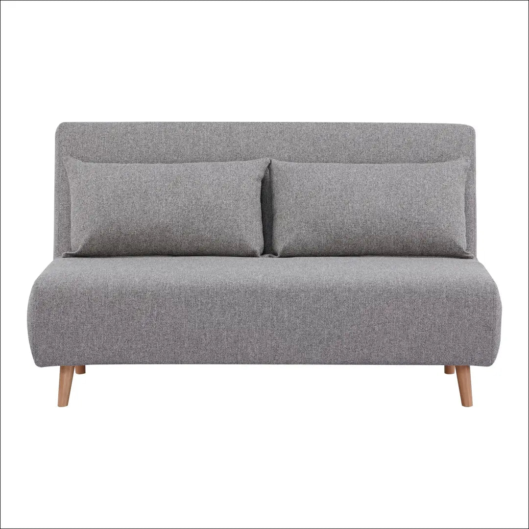 Dvivietė sofa-lova pilka natūralios kojelės RD229 - €632 Save 15% nordic, over-200, Pilka, Sofa beds, uzsakomi Virš