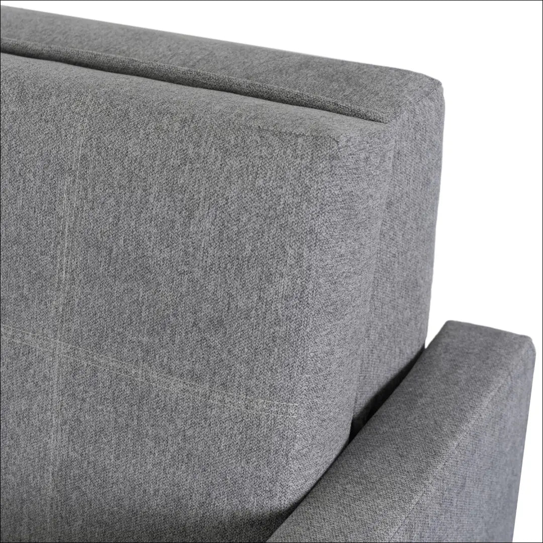Dvivietis miegamas fotelis su audiniu pilkos spalvos TE661 - €1,489 Save 15% __label:Pristatymas 5-14 d.d., elite,