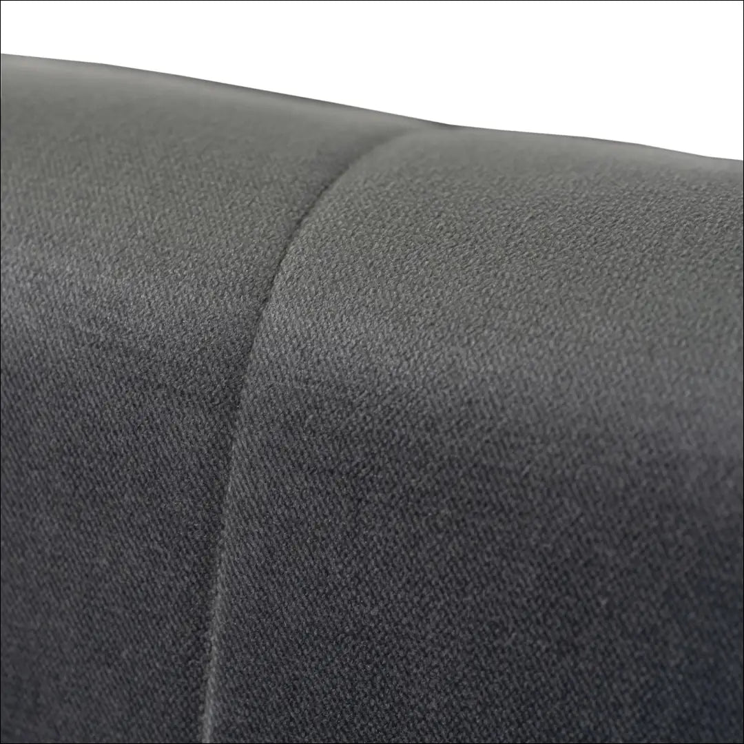 Dvivietis miegamas fotelis su veliūro audiniu pilkos spalvos TE659 - €1,443 Save 15% __label:Pristatymas 5-14 d.d.,