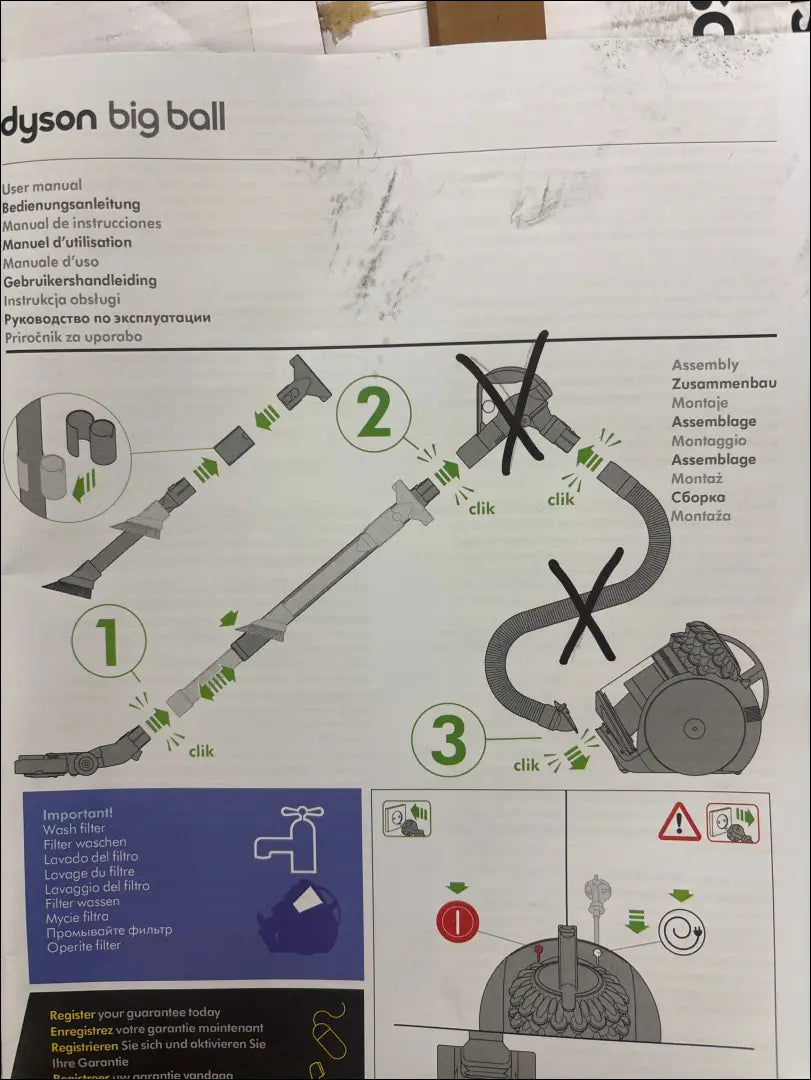 „Dyson Big Ball™ Parquet 2“ vertikalus dulkių siurblys SP355 - €100 Save 80% 100-200, 50-100, __label:Pristatymas 1-2