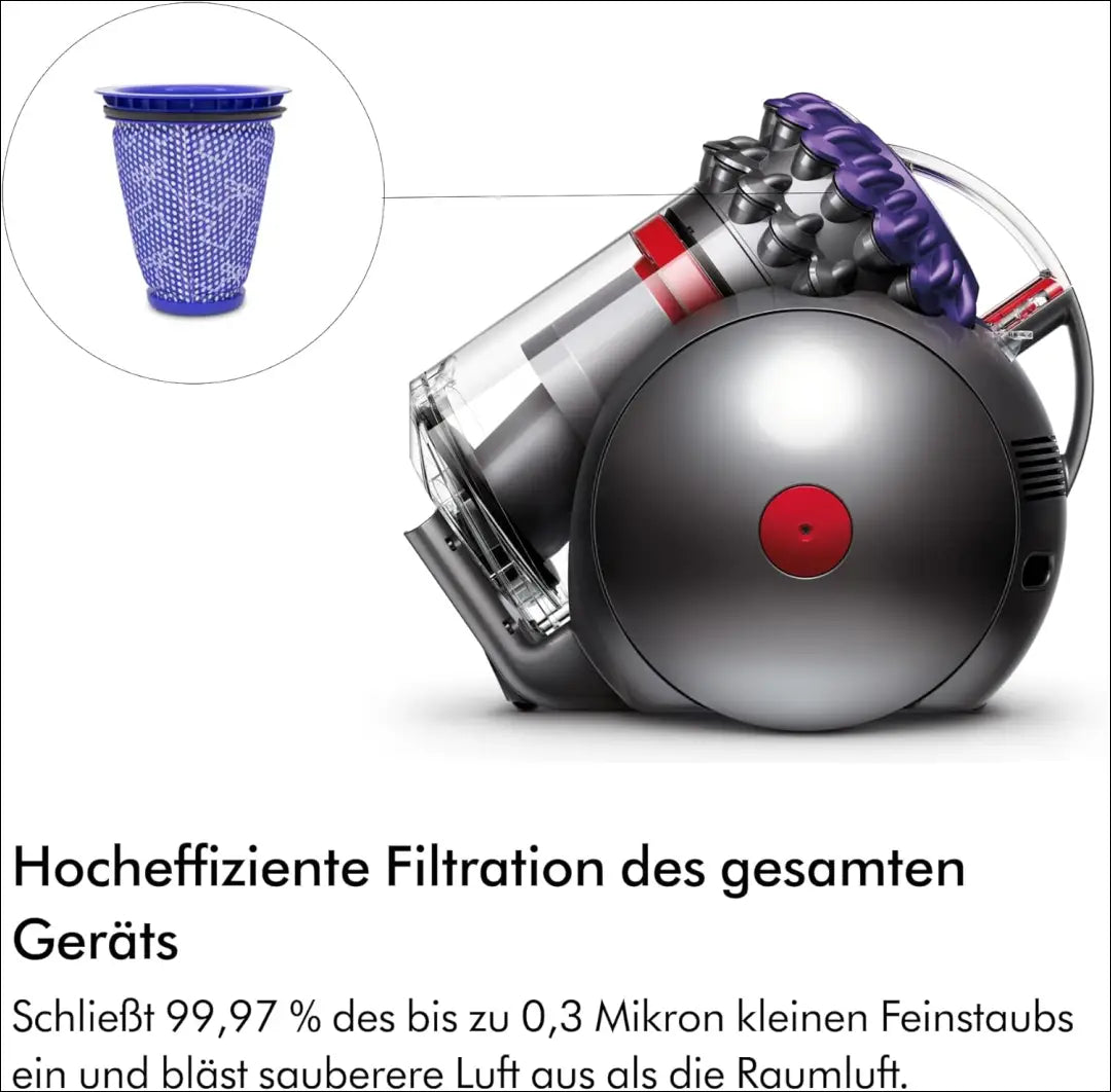 „Dyson Big Ball™ Parquet 2“ vertikalus dulkių siurblys SP355 - €100 Save 80% 100-200, 50-100, __label:Pristatymas 1-2