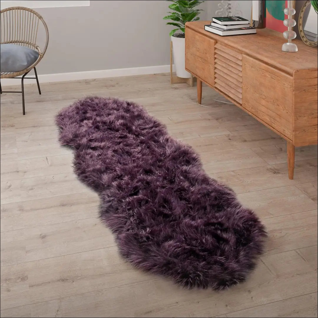 Kailinis kilimėlis RU1231 - €24 Save 50% __label:Pristatymas 1-2 d.d., color-violetine, ilgaplaukiai, kilimai,