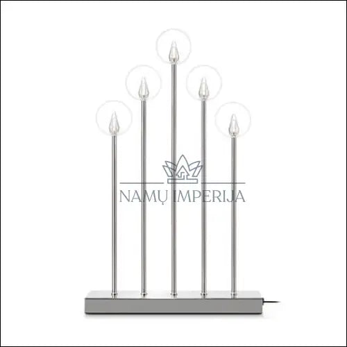 Elektrinė žvakidė DI9352 - €33 Save 50% 25-50, __label:Pristatymas 1-2 d.d., color-sidabrine, interjeras, kaledos €25