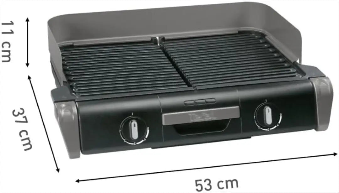 Elektrinis grilis ’Tefal’ KI939 - €200 Save 55% __label:Pristatymas 1-2 d.d., color-juoda, color-sidabrine,