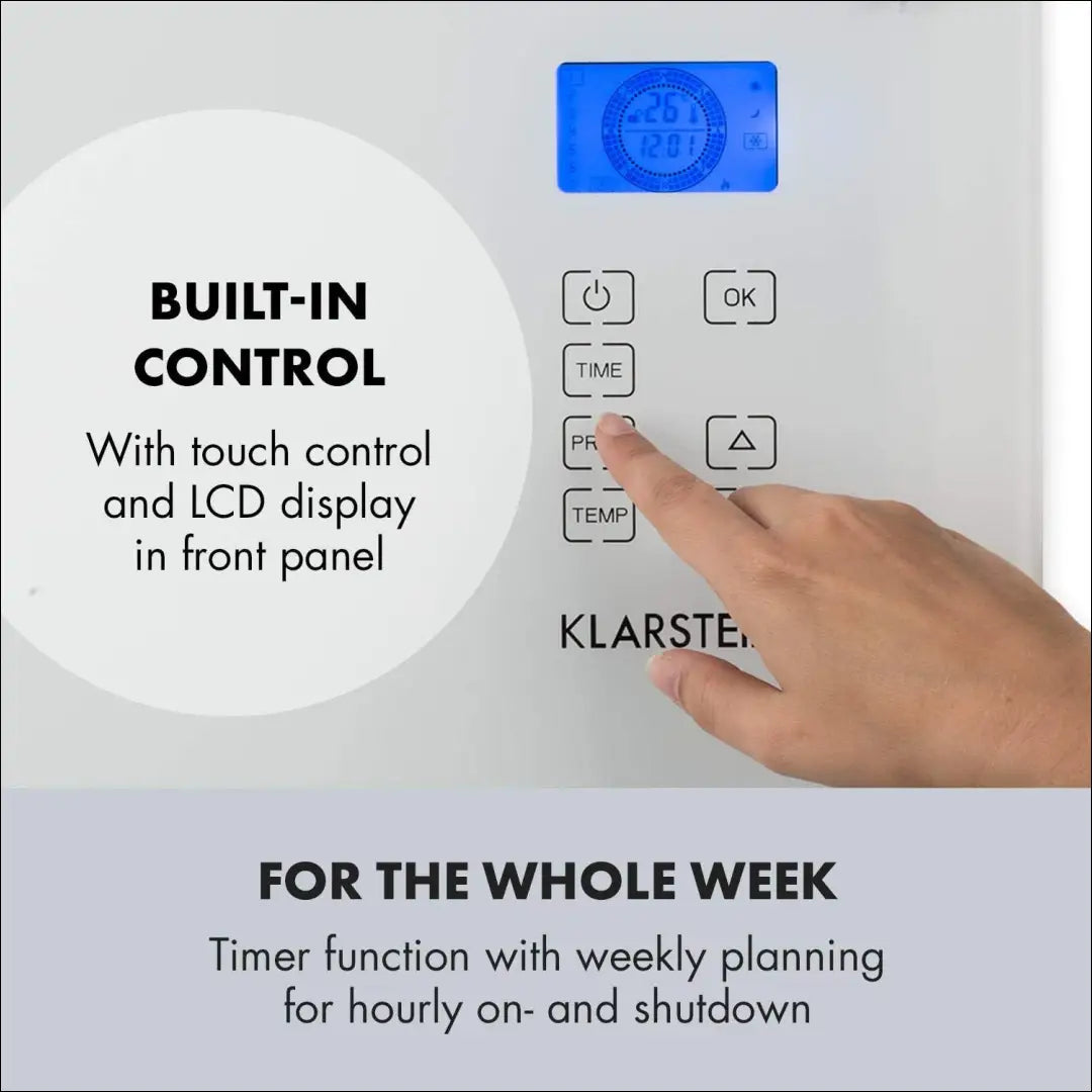 Elektrinis šildytuvas “Klarstein” KI1512 - €49 Save 50% 25-50, __label:Pristatymas 1-2 d.d., color-balta, elektronika,