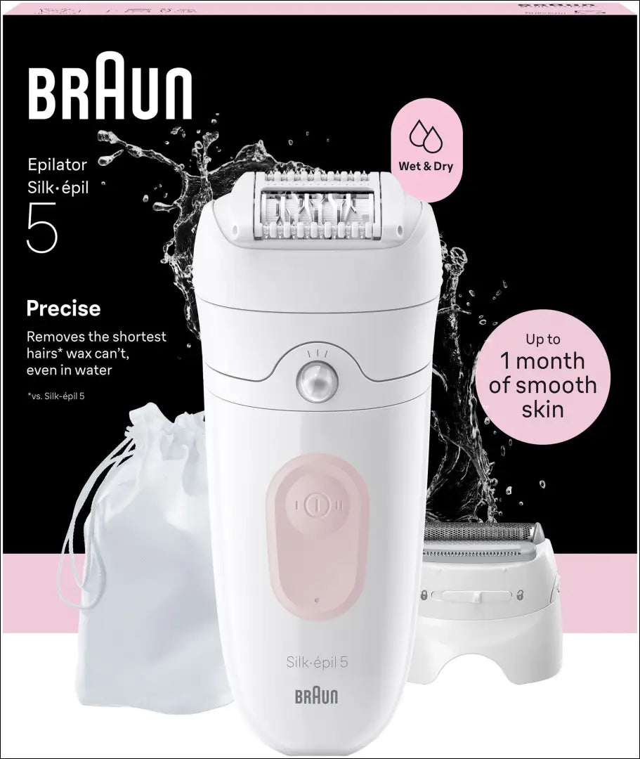 Epiliatorius “Braun Silk-épil 5” SP347 - €47 Save 50% 25-50, __label:Pristatymas 1-2 d.d., elektronika, kita €25 to €50